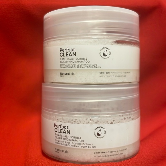 NatureLab Tokyo’s Perfect CLEAN 2 in 1 Scalp Scrub and Clarifying Shampoo - Picture 1 of 6